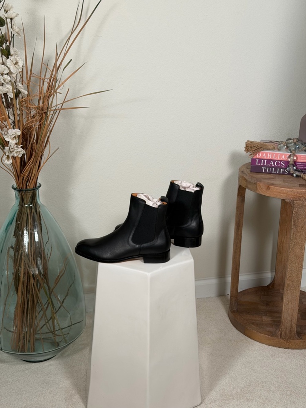 Beckett Simonon Black Women's Maeve Chelsea Booties - Picture 6 of 16